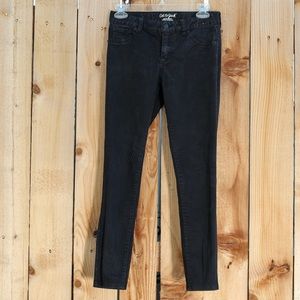 Black super skinny jeans